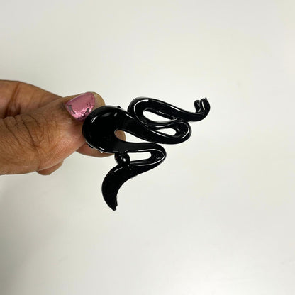 Abstract Curve Mini Claw Hair Clip - Small