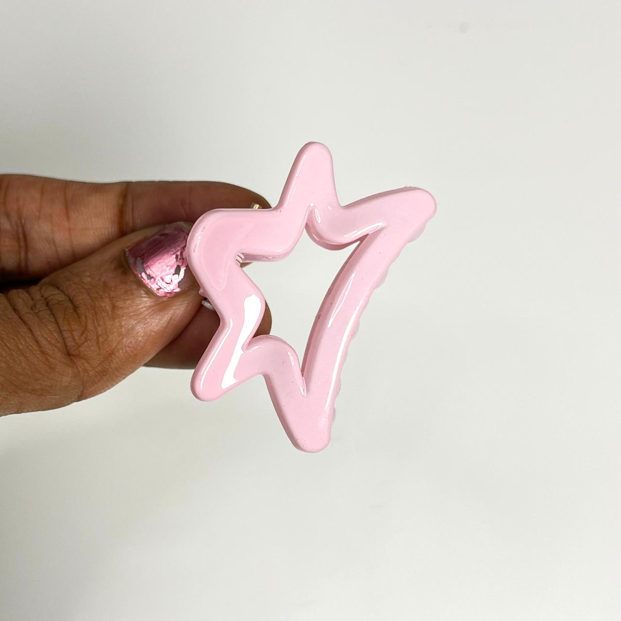 Star Shape Mini Claw Hair Clip - Small