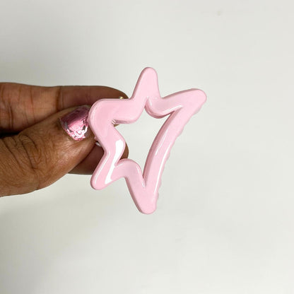 Star Shape Mini Claw Hair Clip - Small