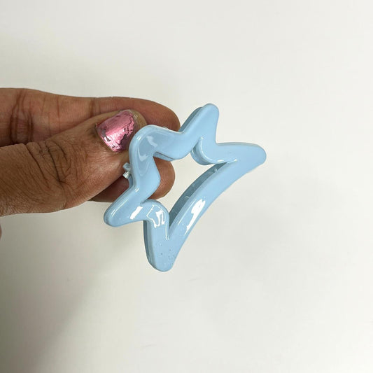 Star Shape Mini Claw Hair Clip - Small