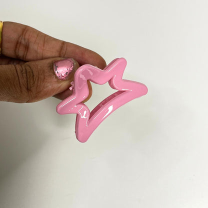 Star Shape Mini Claw Hair Clip - Small