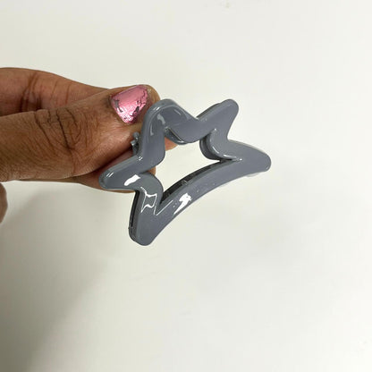 Star Shape Mini Claw Hair Clip - Small
