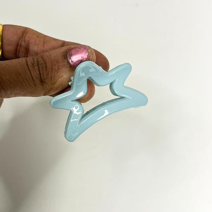 Star Shape Mini Claw Hair Clip - Small