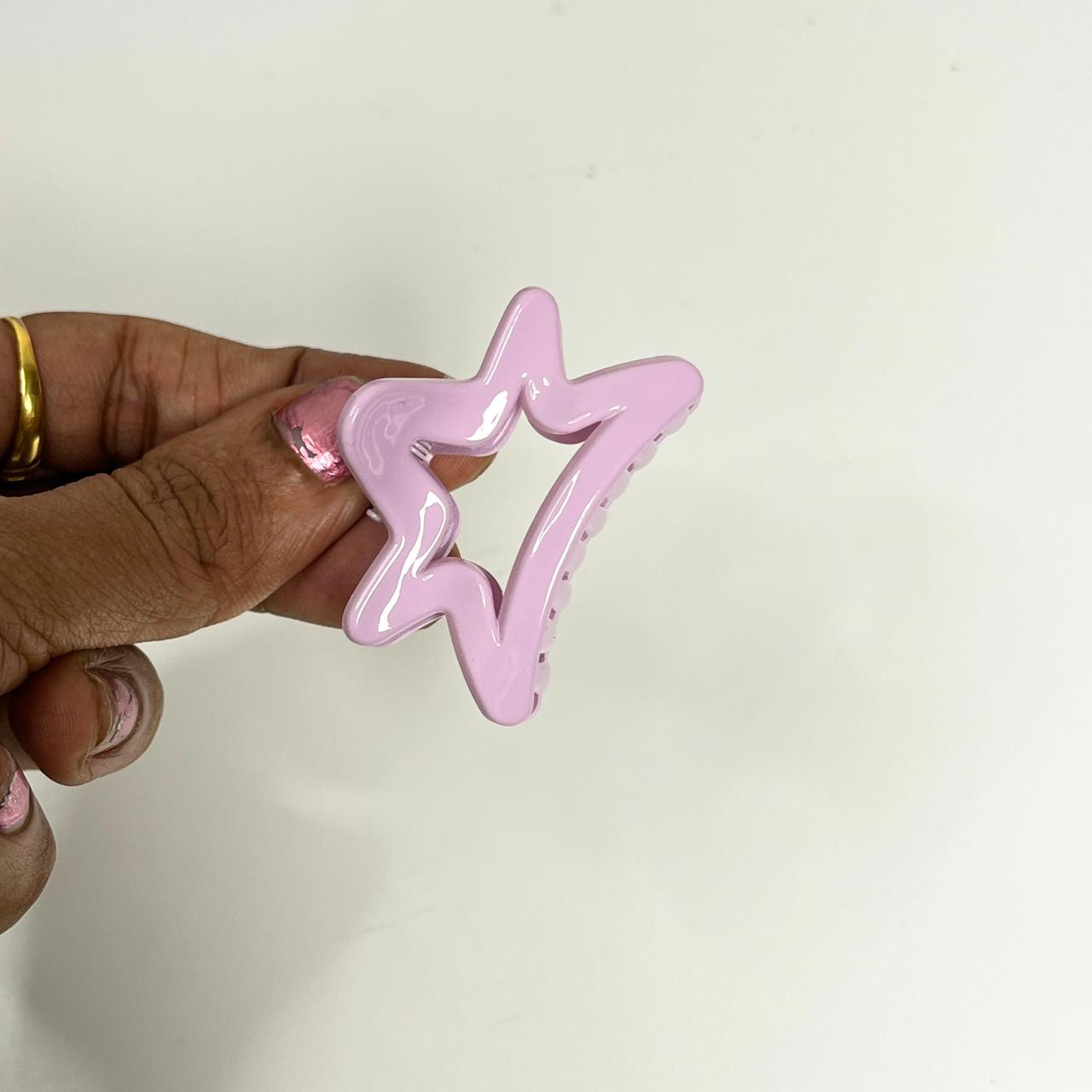 Star Shape Mini Claw Hair Clip - Small