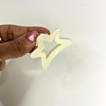 Star Shape Mini Claw Hair Clip - Small