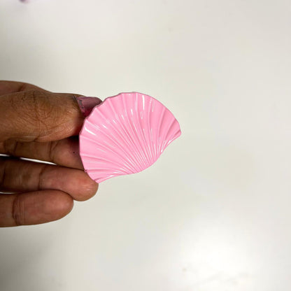 Seashell Shape Mini Claw Hair Clip - Small