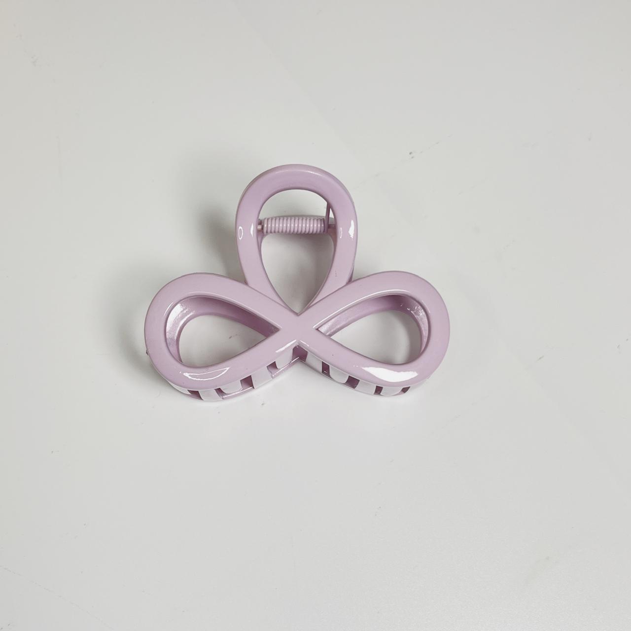Pastel Loop Bow Claw Clip - Medium