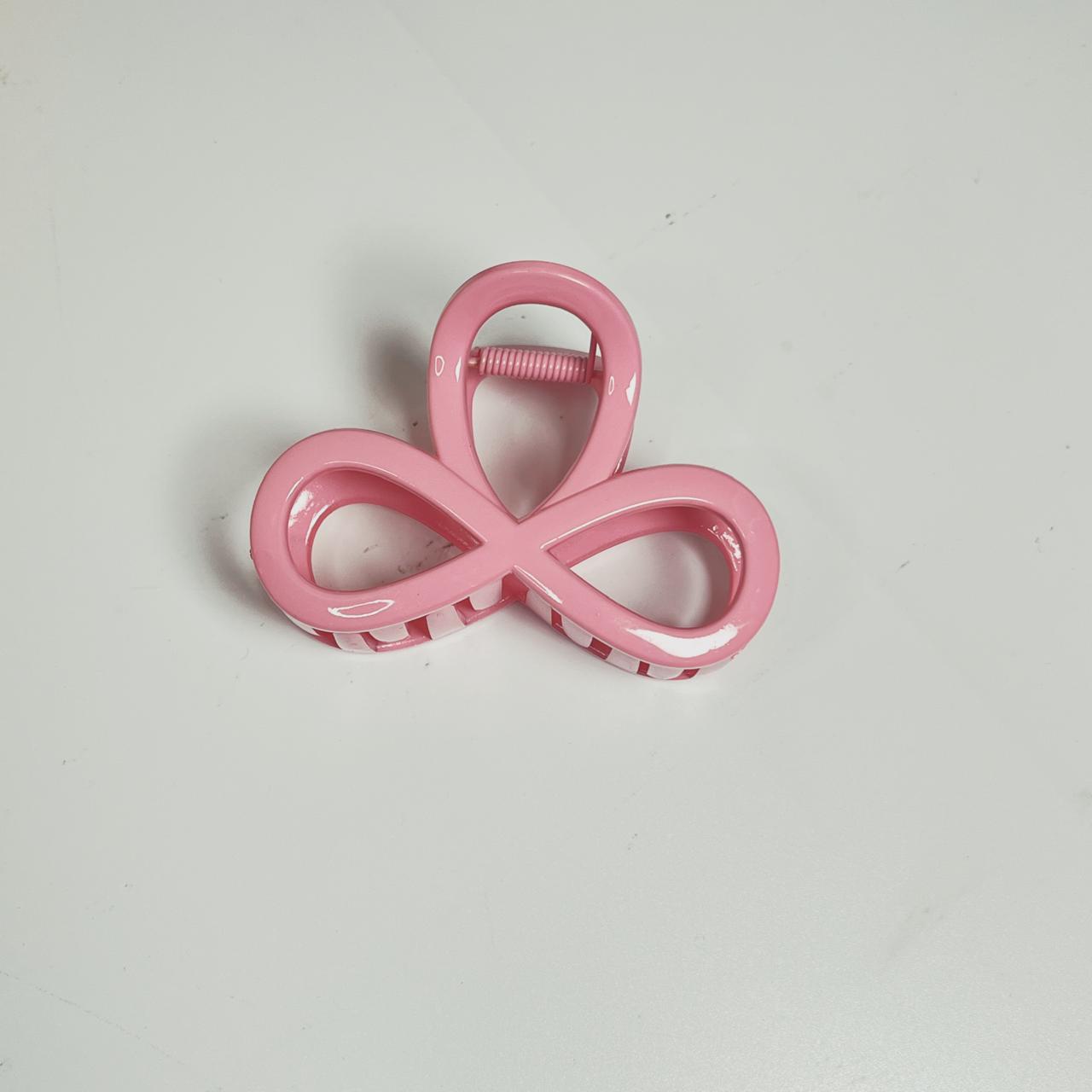 Pastel Loop Bow Claw Clip - Medium