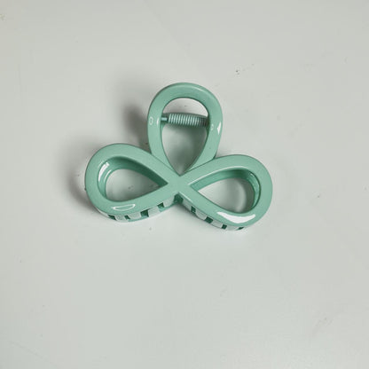 Pastel Loop Bow Claw Clip - Medium