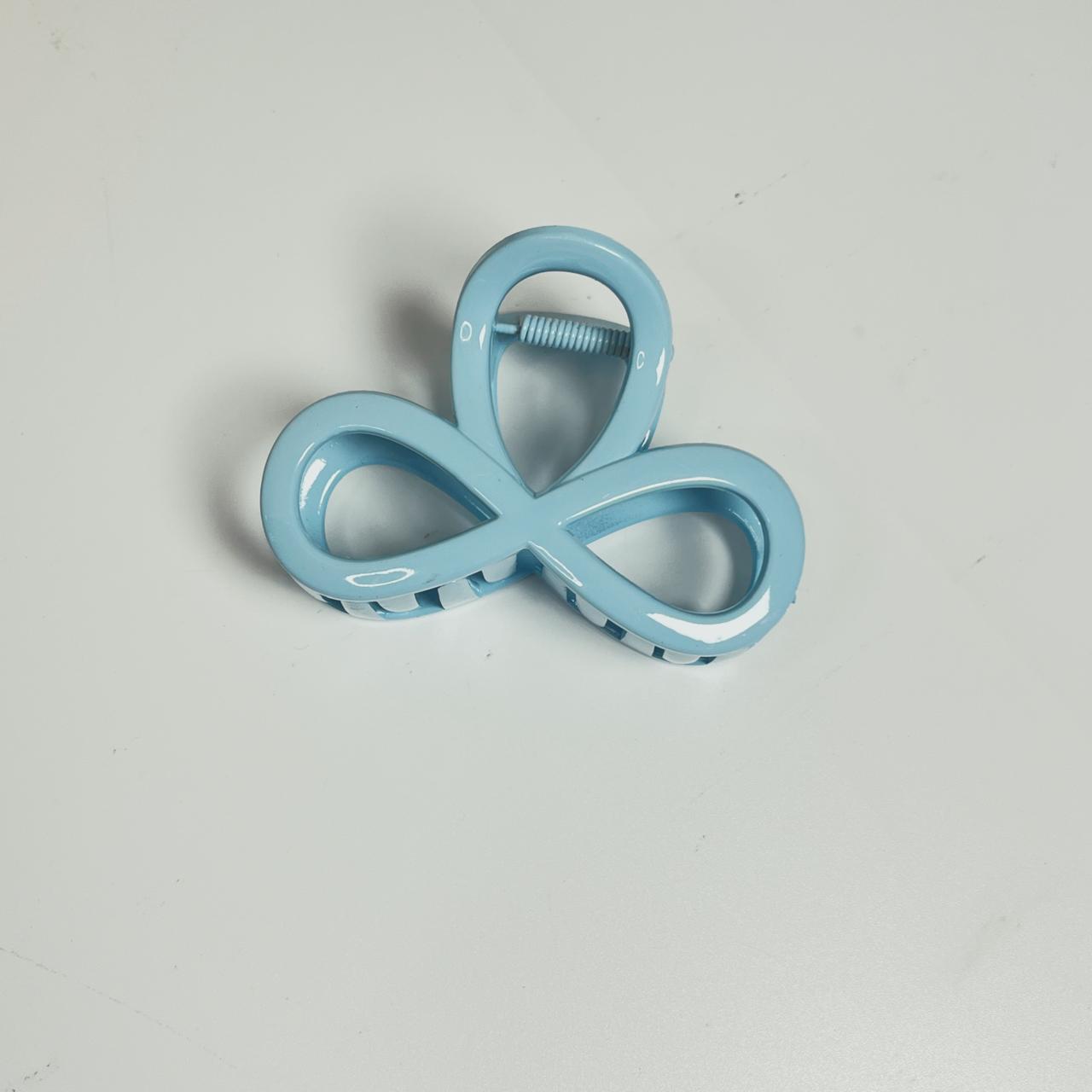 Pastel Loop Bow Claw Clip - Medium
