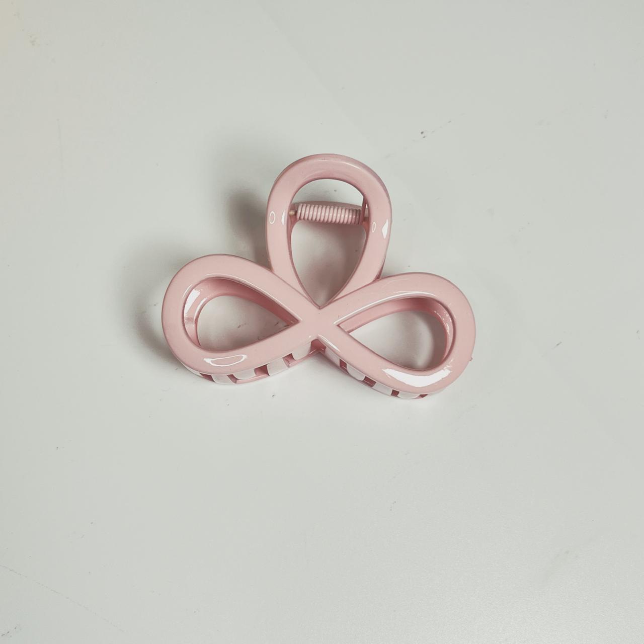 Pastel Loop Bow Claw Clip - Medium