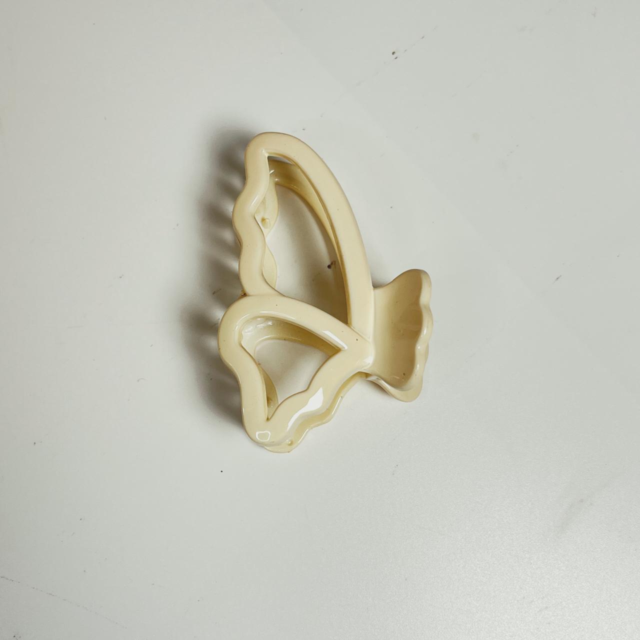 Pastel Butterfly Claw Clip - Medium