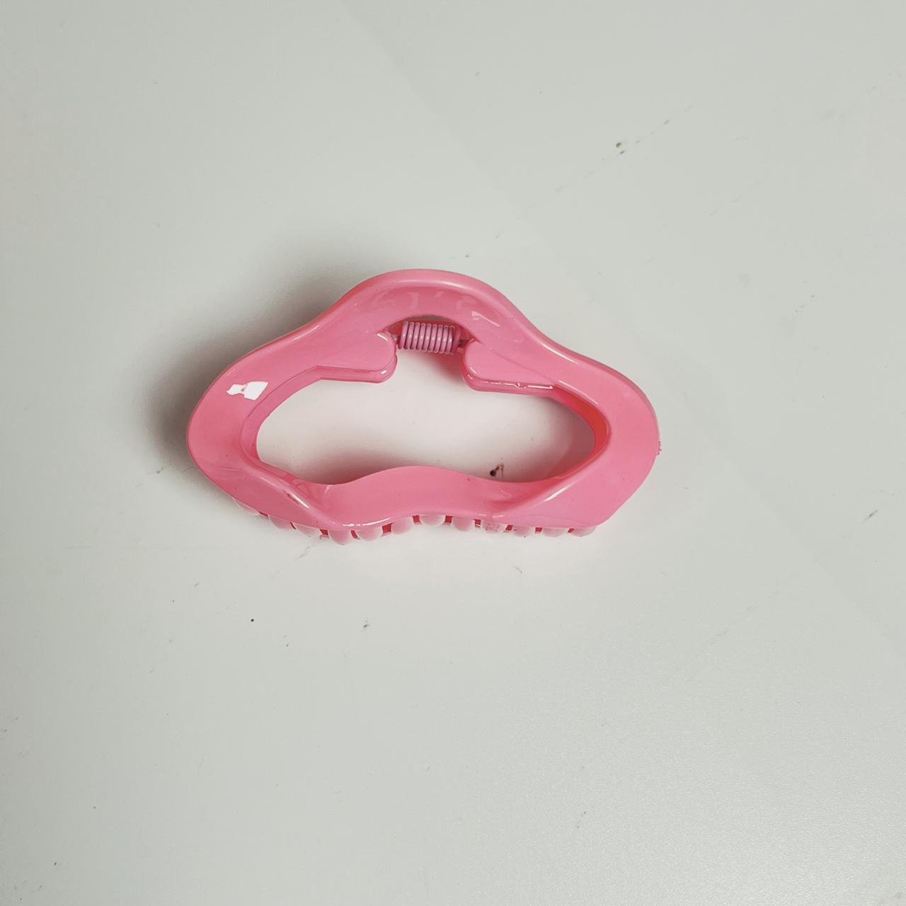 Pastel Abstract Wave Claw Clip - Medium