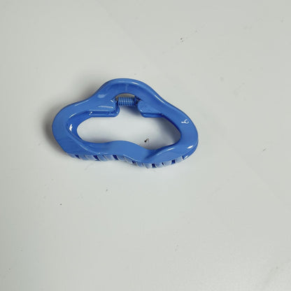 Pastel Abstract Wave Claw Clip - Medium