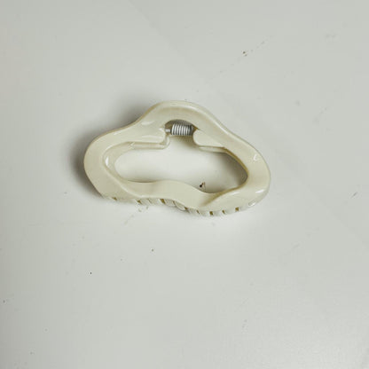 Pastel Abstract Wave Claw Clip - Medium