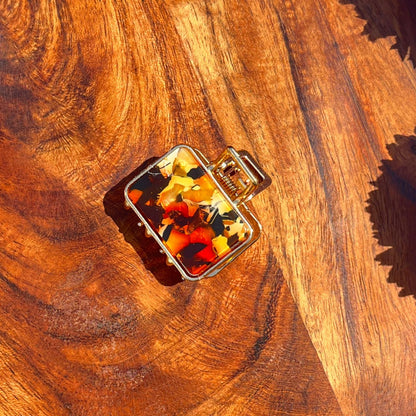 Marble Luxe Mini Claw Clips