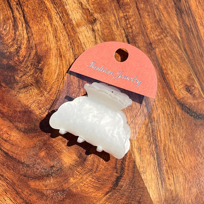 Classic Marble Everyday Claw Clip
