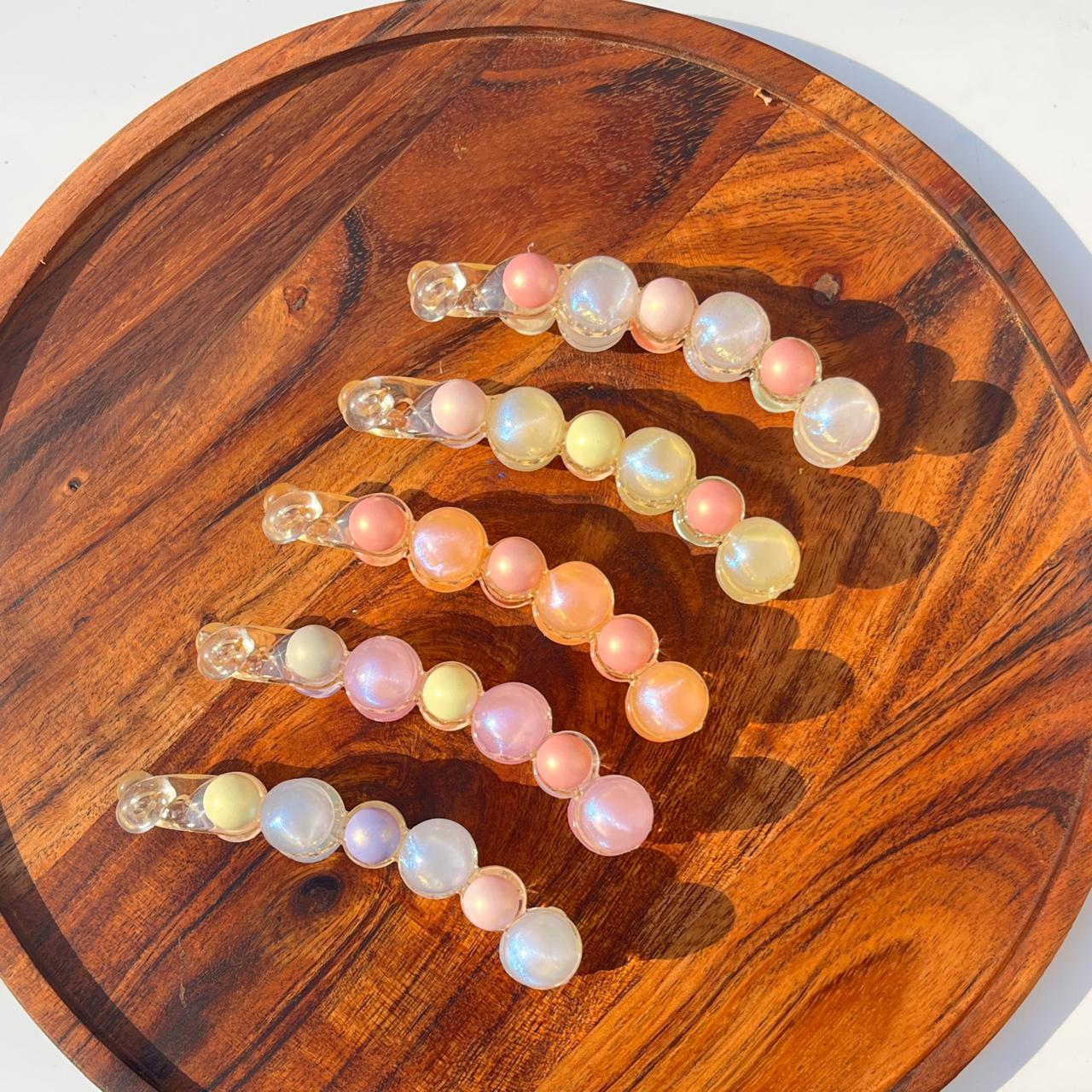 Pearl Pop Pastel Banana Clip - Medium