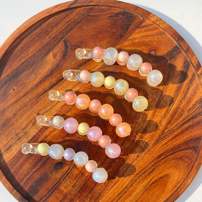 Pearl Pop Pastel Banana Clip - Medium