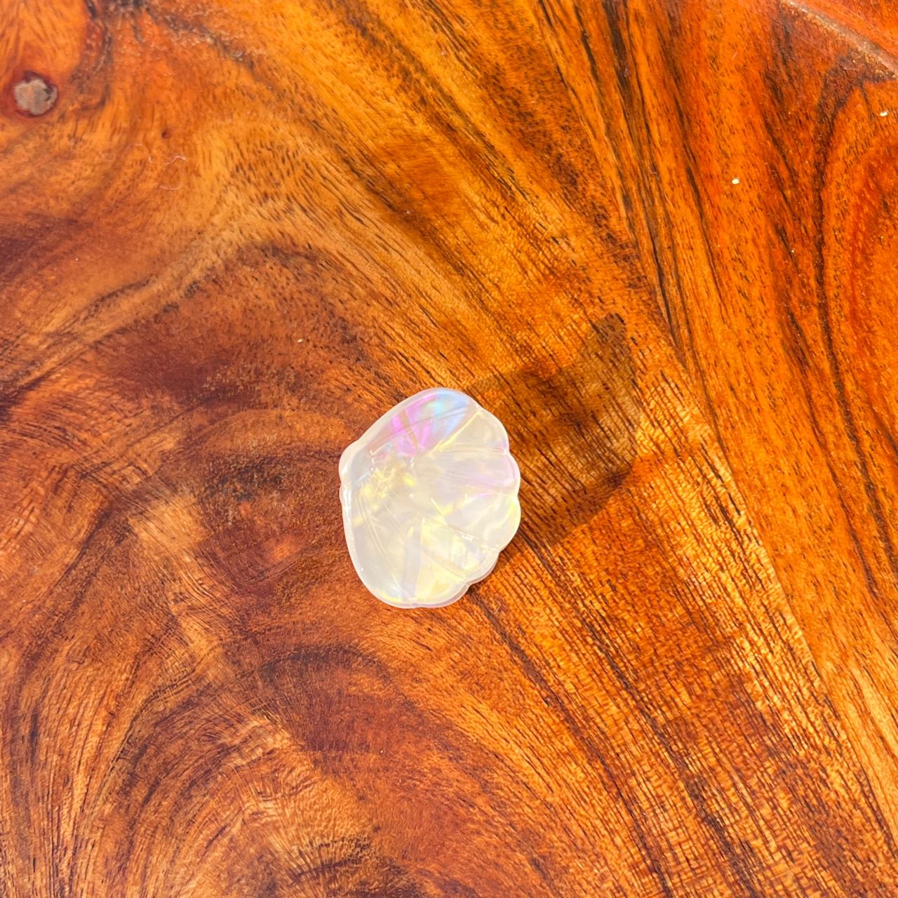 Mini Shell Sparkle Claw Clips - Small