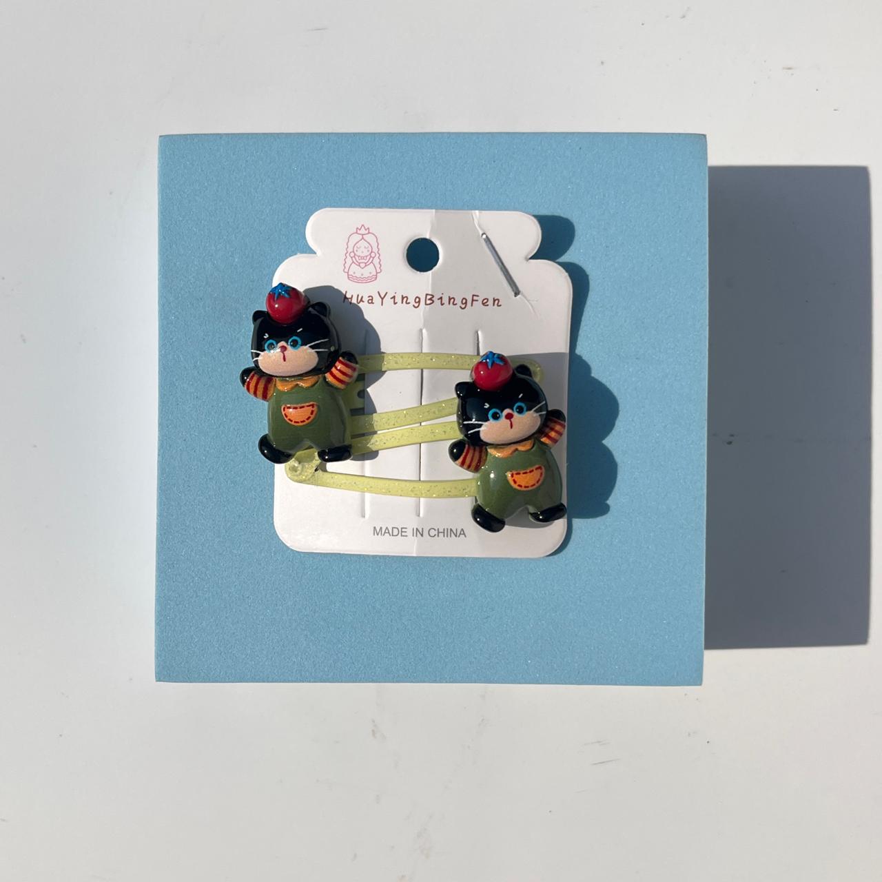 Cute Cartoon Snap Hair Clips (Pack of 2)