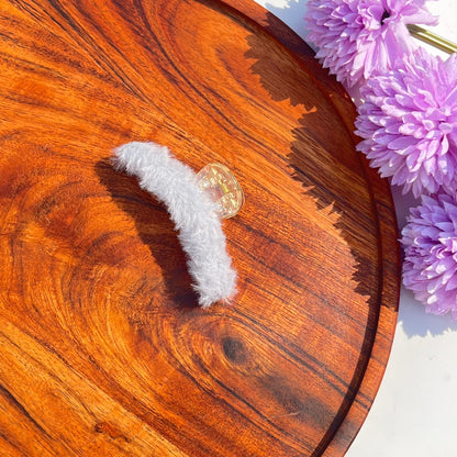 Soft pastel Fluffy Fur Claw Clips - Medium