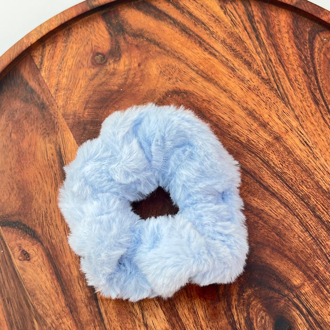 Fluffy Fur Elastic Ponytail Hair Rope Scrunchie