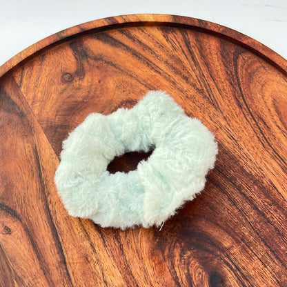 Fluffy Fur Elastic Ponytail Hair Rope Scrunchie