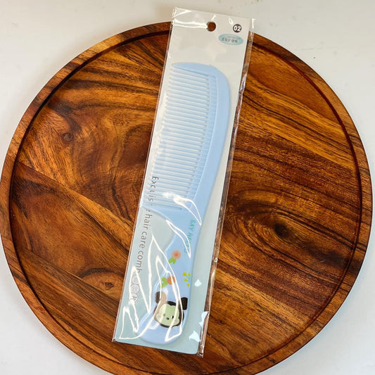 Pastel Detangling Hair Comb – Smooth Finish Wide Tooth Comb