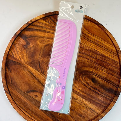 Pastel Detangling Hair Comb – Smooth Finish Wide Tooth Comb