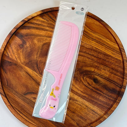 Pastel Detangling Hair Comb – Smooth Finish Wide Tooth Comb