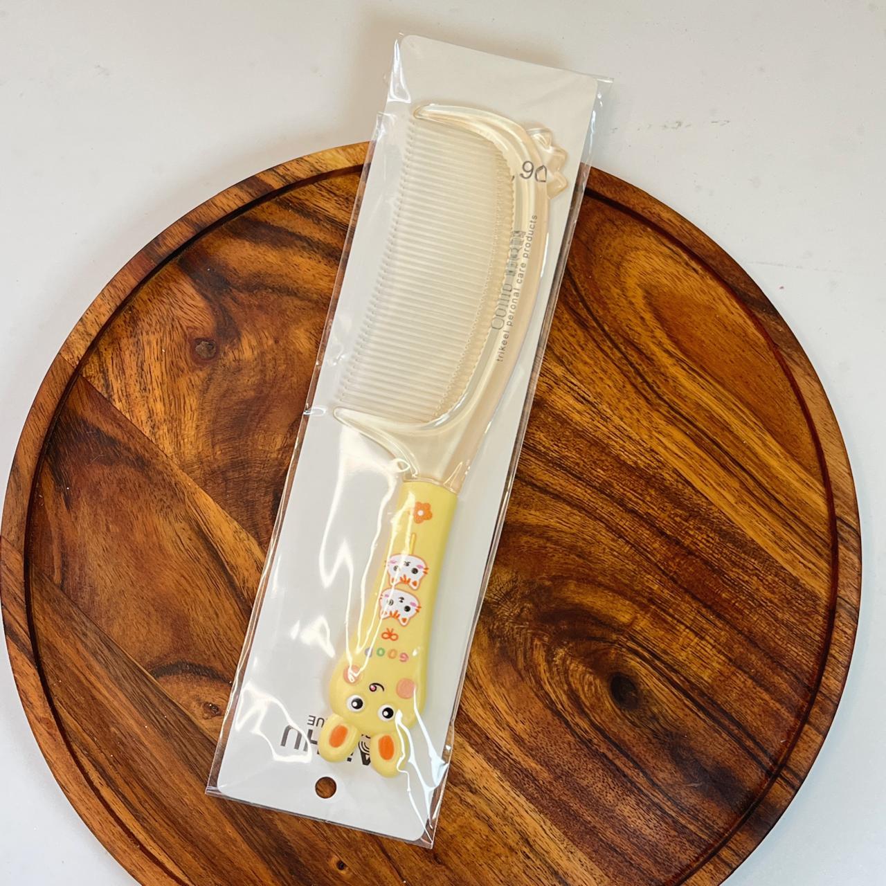 Pastel Detangling Hair Comb – Smooth Finish Wide Tooth Comb