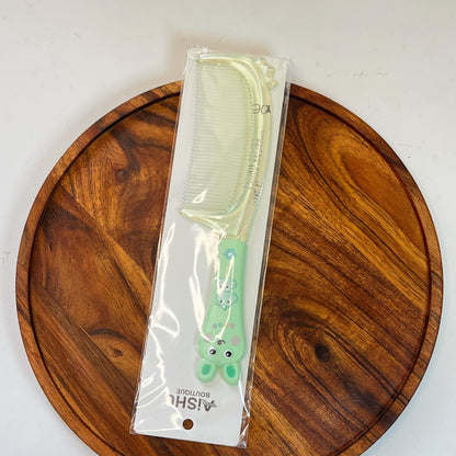 Pastel Detangling Hair Comb – Smooth Finish Wide Tooth Comb