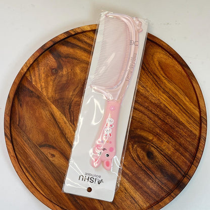 Pastel Detangling Hair Comb – Smooth Finish Wide Tooth Comb