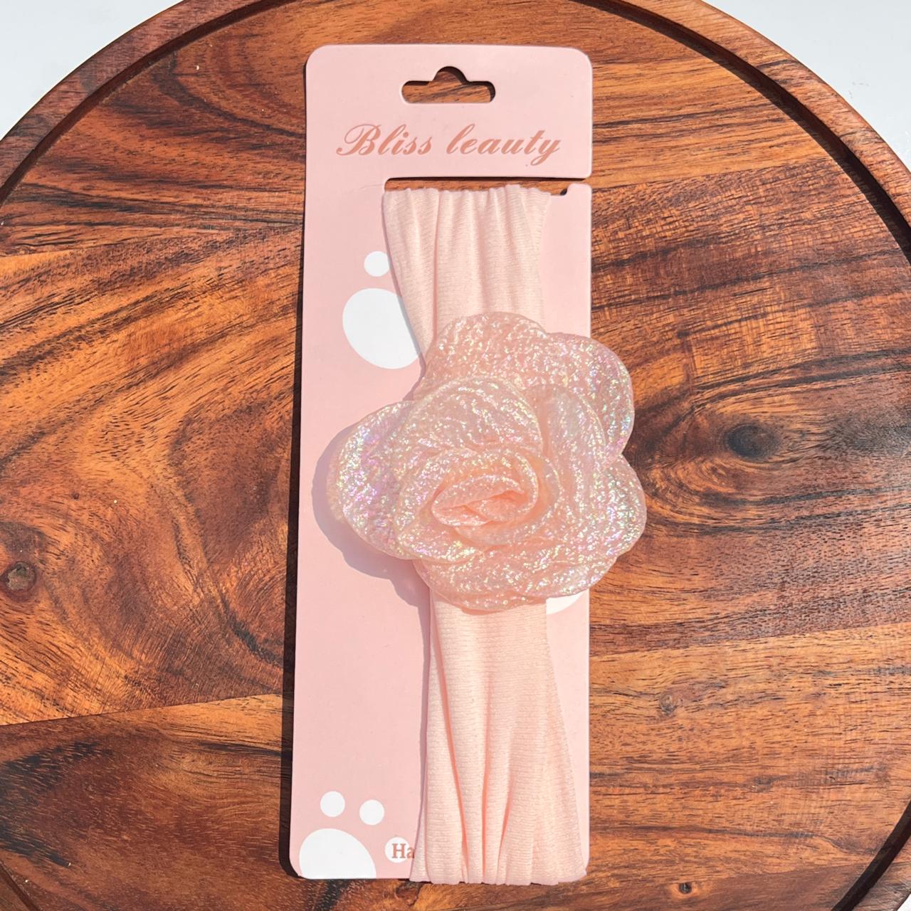 Glitter Nylon Baby Headband – Pastel Colors