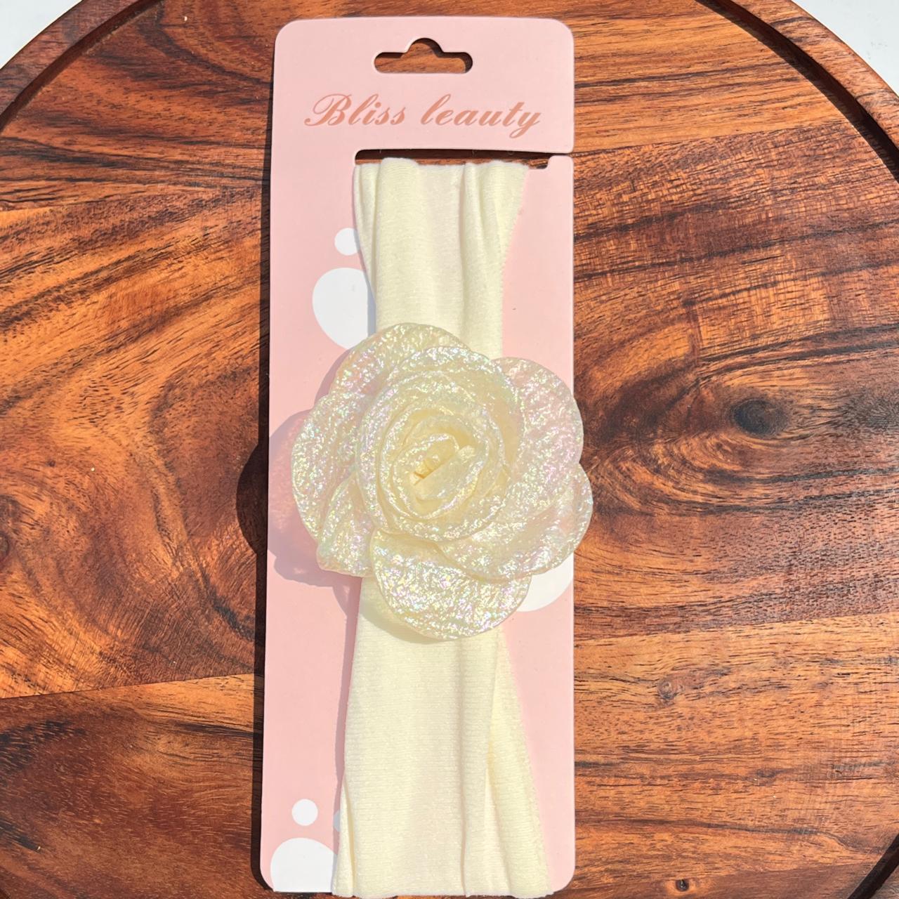 Glitter Nylon Baby Headband – Pastel Colors