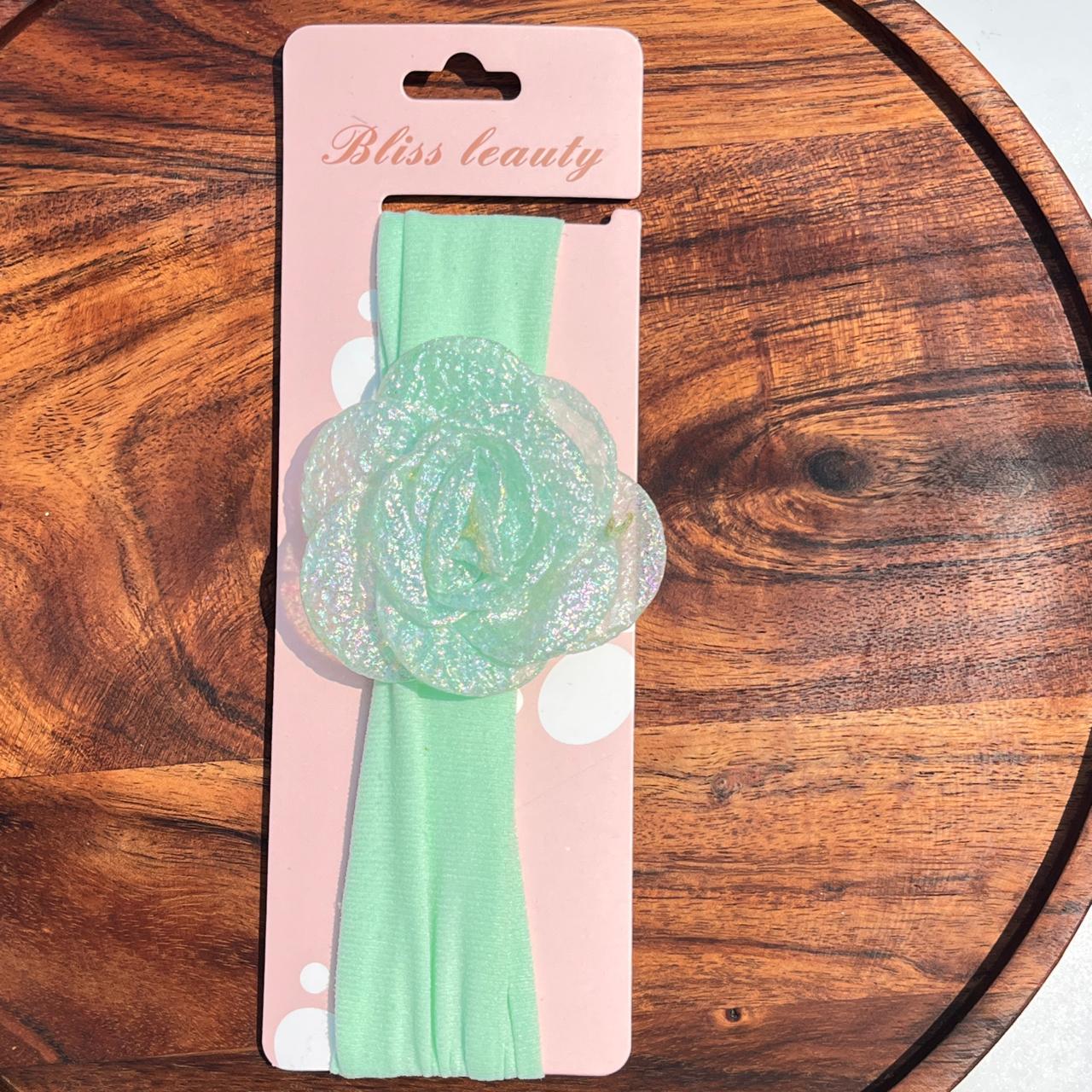 Glitter Nylon Baby Headband – Pastel Colors