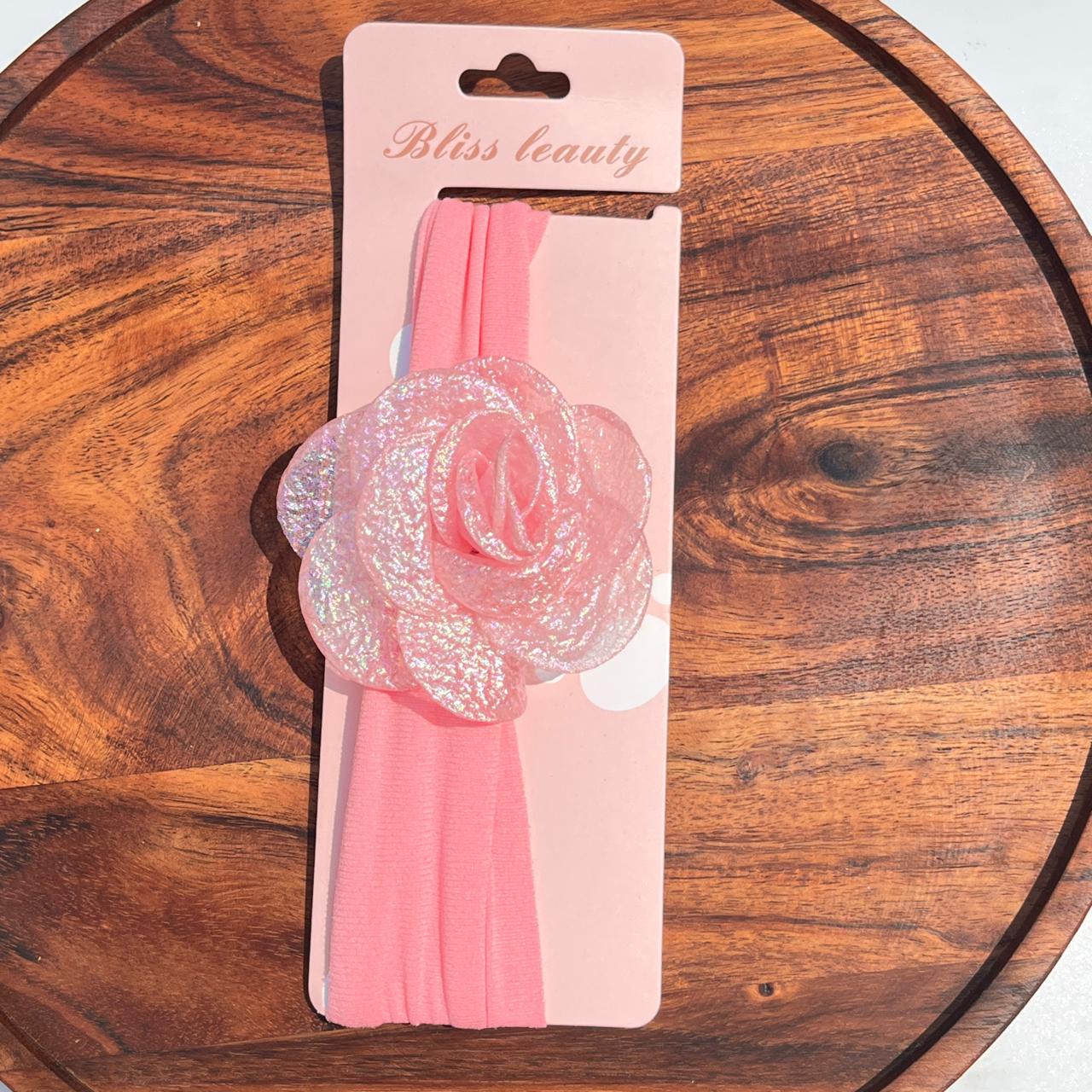 Glitter Nylon Baby Headband – Pastel Colors