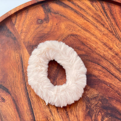 Fluffy Fur Elastic Scrunchie Hair Band