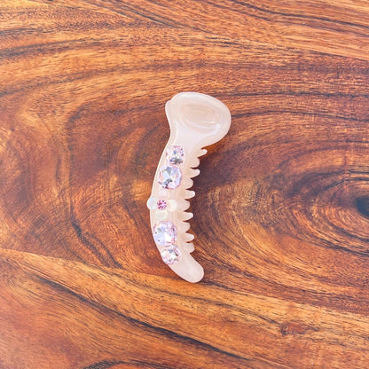 Boefini Crystal Bloom Banana Hair Clip