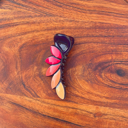 Honey Petal Banana Hair Claw Clip