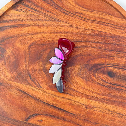 Honey Petal Banana Hair Claw Clip