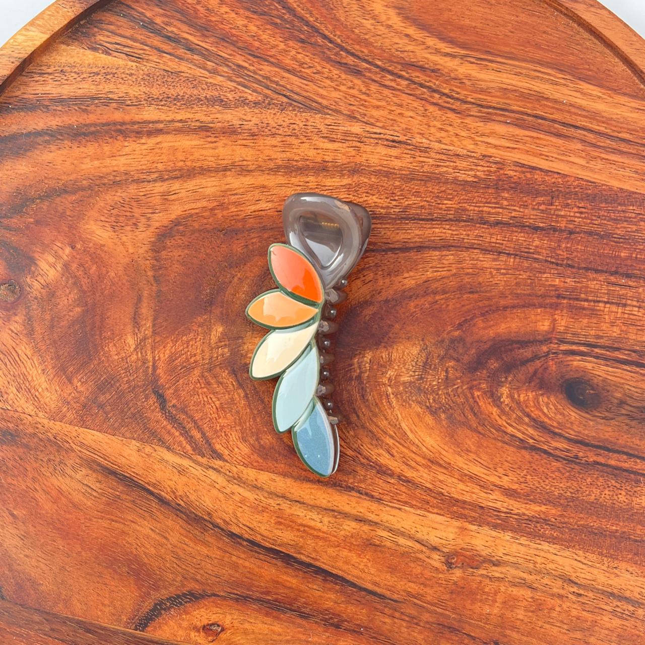 Honey Petal Banana Hair Claw Clip