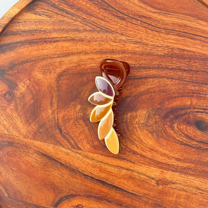 Honey Petal Banana Hair Claw Clip