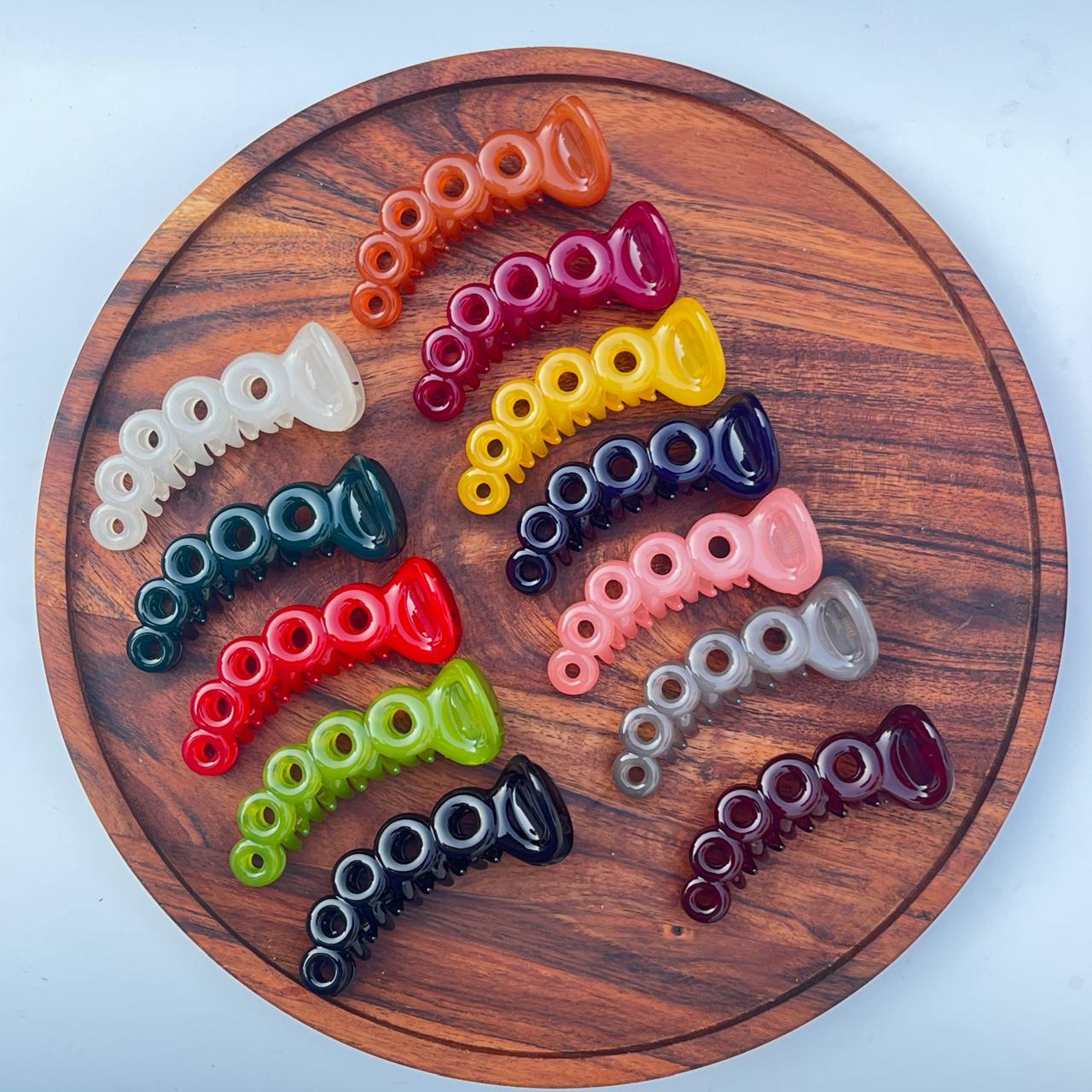 Honey Bubble Loop Banana Hair Clip