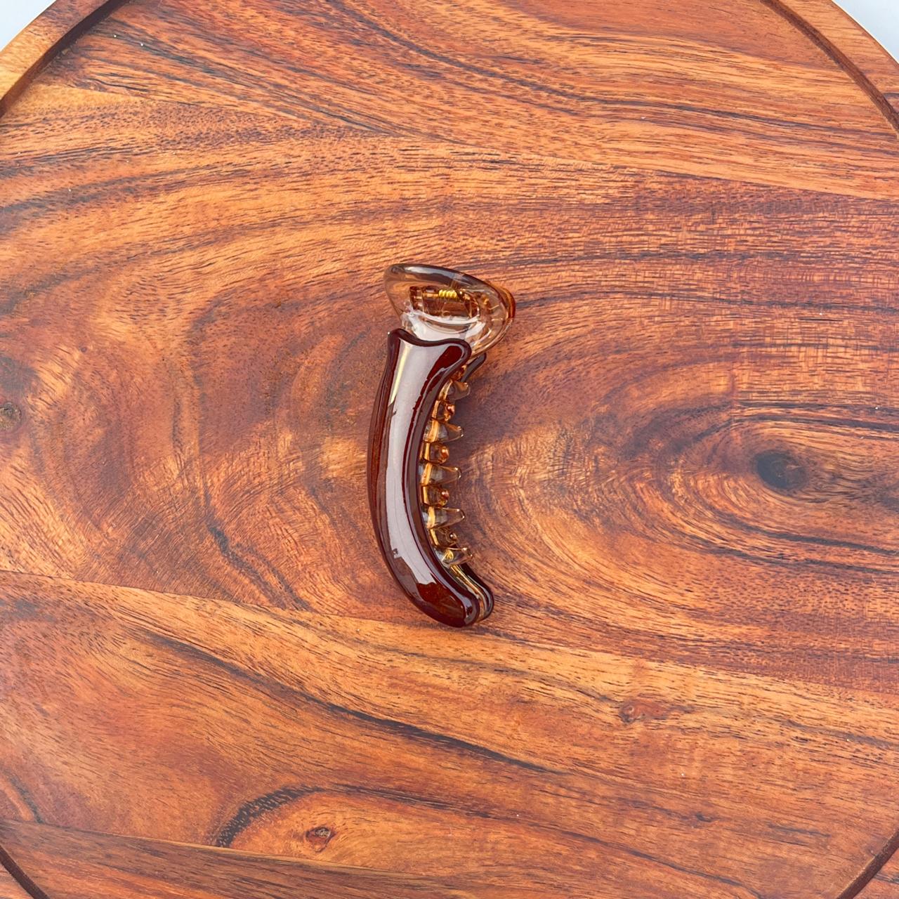 Boefini Glossy Curve Banana Hair Clip
