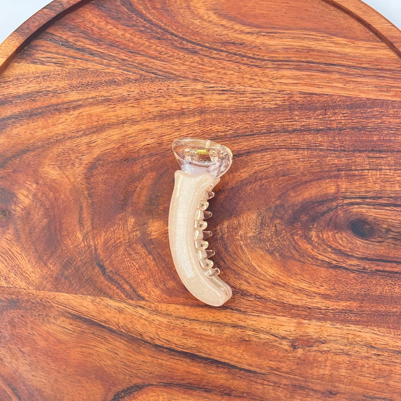 Boefini Glossy Curve Banana Hair Clip