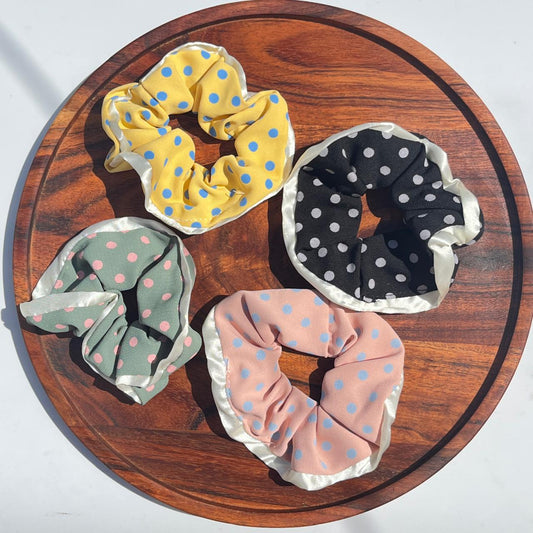 Polka Pop Scrunchie Collection
