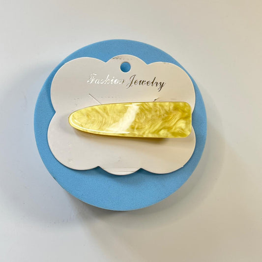 Pastel Marble Snap Hair Clip