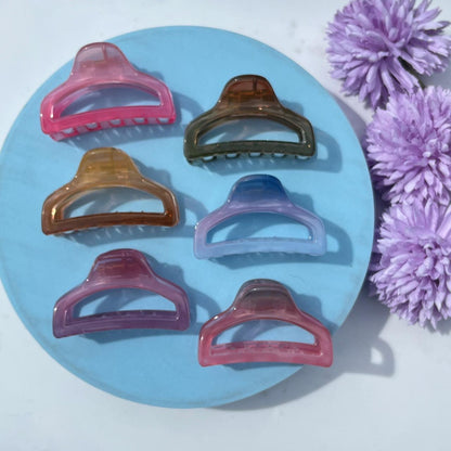 Boefini Transparent Arch Hair Claw - Medium